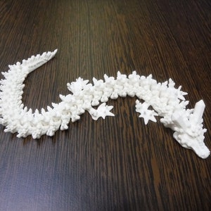 Articulated crystal dragon | STL file