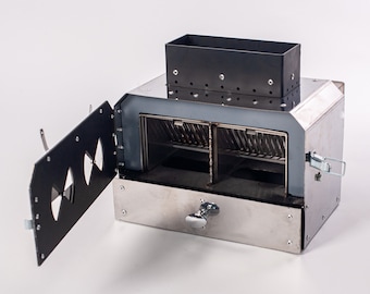 Powerful pellet burner with gravity fuel supply for 20-50 kW!Not eclectic pellet burner 50 kW!