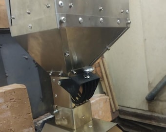 Pelletsbrenner 5-15kW für Festbrennstoff Öfen oder Kessel ! Schwerkraft Futter von Pellets!