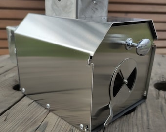 Pellet burner 5-15 kWt! Burner with gravity feed of pellets for wood burning stoves and fireplace!