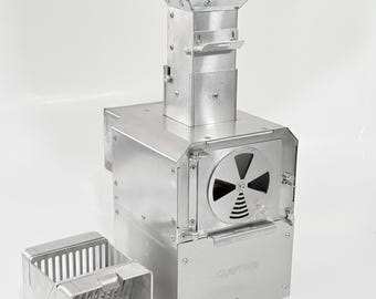 Pellet burner with gravity feed of pellets, which can be installed on any wood stove or boiler! Powerful non-electric pellet burner 25KW!