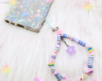 Pastell Love Dreams Handyband : Süße Accessoires zum Valentinstag