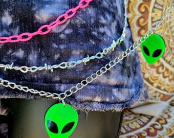 Chaîne de ceinture Baelian Baddie : accessoire de chaîne de ceinture alternative punk Y2K