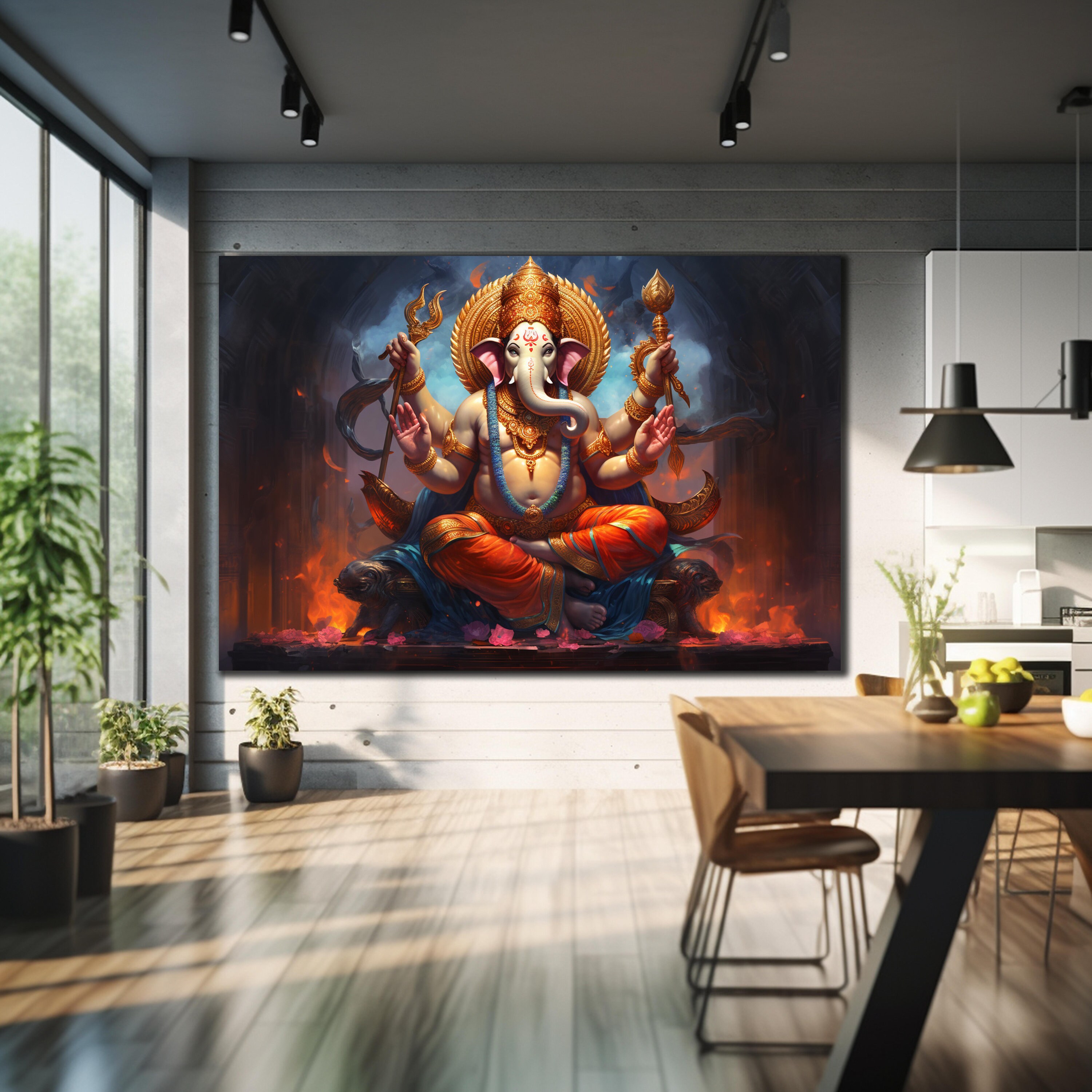 Tempered Glass Wall Art, Glass Printing, Large Wall Art, Wall Hangings