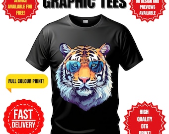Camiseta impresa personalizada: tu imagen, texto o logotipo