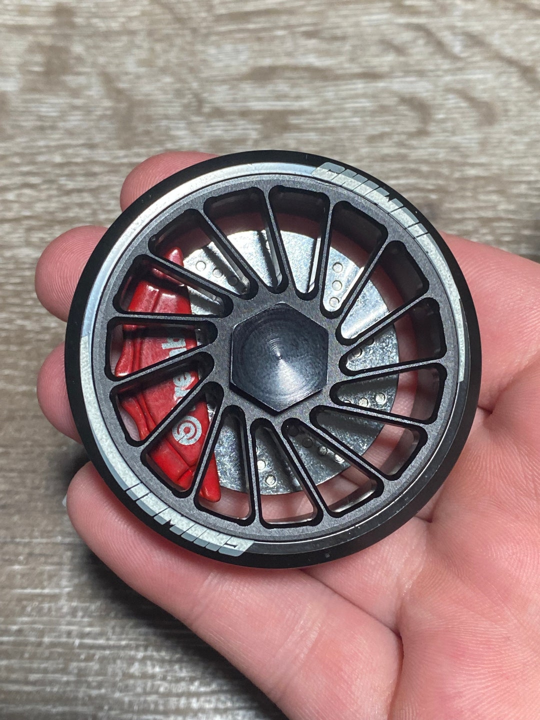 Tyre & Rim Metal Fidget Spinner - Etsy