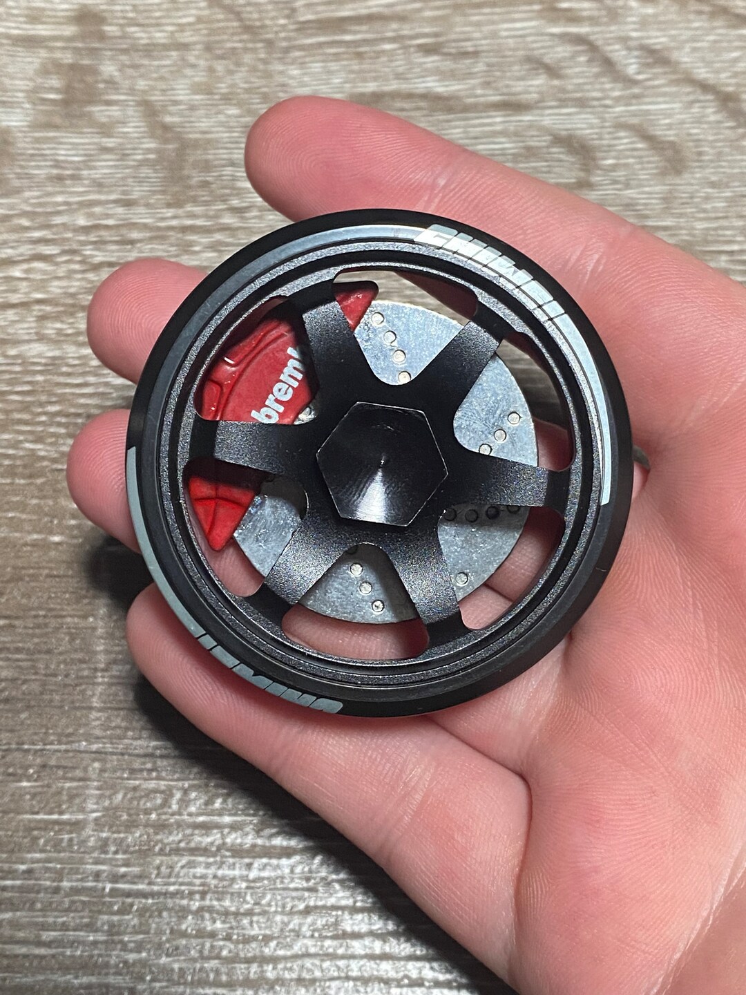 Metal Tire & Rim Fidget Spinner - Etsy