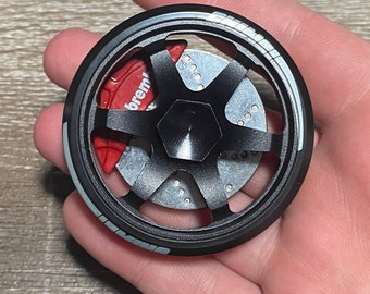 Metal Tire & Rim Fidget Spinner
