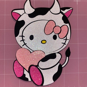 Hello Kitty Baca Topper, HK Valentines Floral Topper