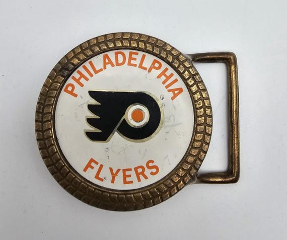Collectable H.J. Orbit Corp. Philadelphia Flyers belt buckle, limited-edition
