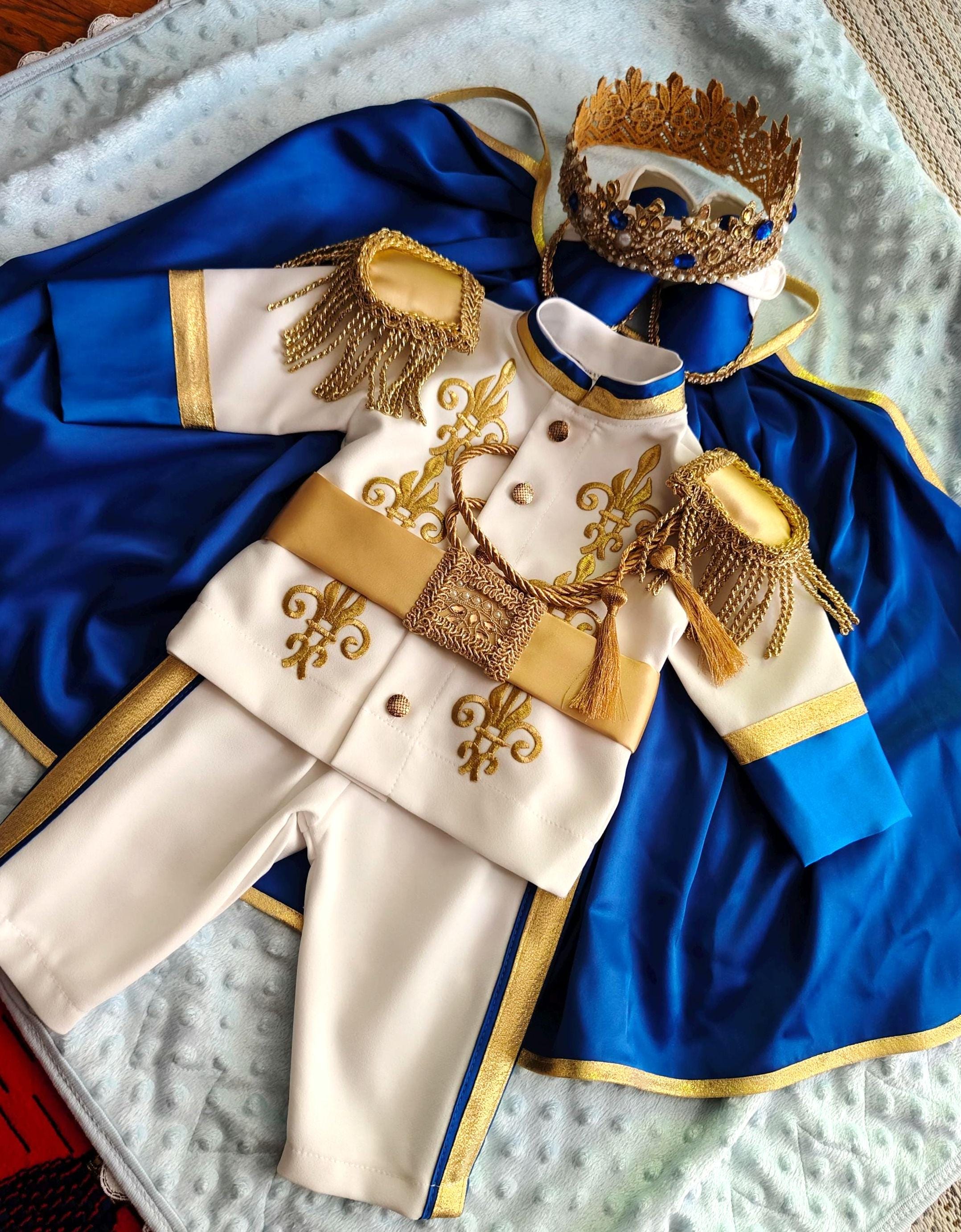 prince birthday dress First Birthday Prince Outfit main image 1
