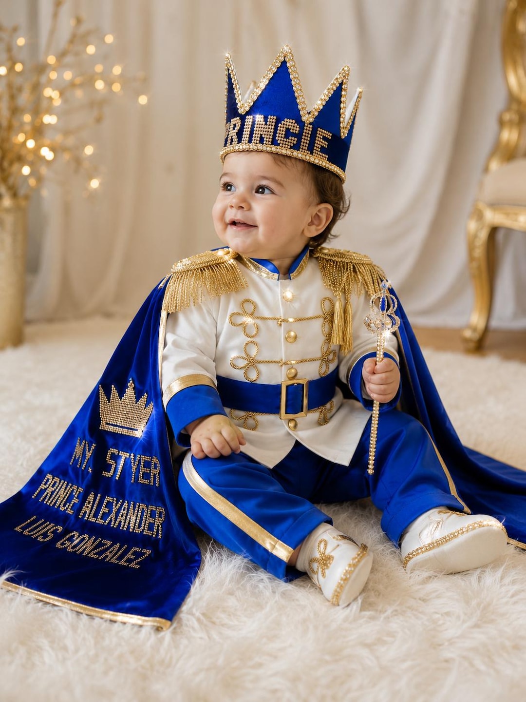 prince birthday dress Amazon.com: Dormstop Boys Prince Charming Costume Kids Royal Prince Dress Up for Cosplay Fairytale Ball Halloween Birthday Party Outfit (Blue, 3-4 Years) : Clothing, Shoes & Jewelry