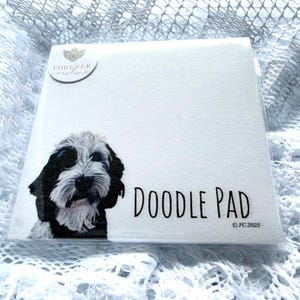 Doodle Pad Cute Dog Art Post-It Notes® | 50-Sheet Sticky Notepad