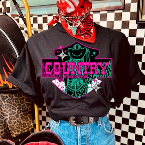 Chica de campo PNG / Gráfico de música country / Diseños de motociclistas / Descarga de Yallternative imagen 2