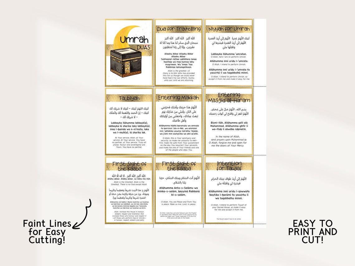 Umrah Dua Cards Printable Islamic - Il 1140xN.5501115950 1eai 