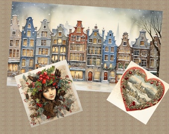 Kerst in Oud Amsterdam, een reis door de geschiedenis, digitale downloads, 7 pagina's
