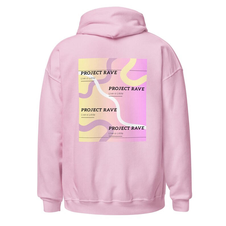 PROJCT RAVE Pink Radiant Hoodie
