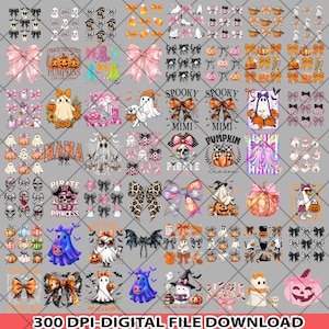 50+ Halloween Bundle png, Coquette Bow Bundle png, Halloween Bundle png, Mega Bundle png, Spooky Saison Bundle png, Sport Bundle png