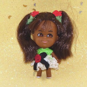Vintage 1960s Mattel Liddle Kiddle LOIS LUCKY LOCKET jewelry necklace Doll