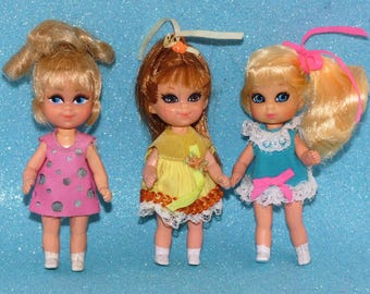 The LITTLES Mattel Vintage Furniture Metal Doll House Belinda