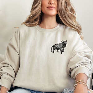 Bluza z nadrukiem znaku zodiaku, bluza z okrągłym dekoltem z chińskiej astrologii, bluza z kapturem z chińskimi latami zodiaku, koszulka ze zwierzęciem zodiaku, prezent dla miłośnika astrologii