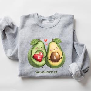 Custom Funny Couples Sweatshirt, Personalized Couples Outfit, Couples Matching Hoodie, Gift For Wife, Valentines Day Gift, Wedding Shirt