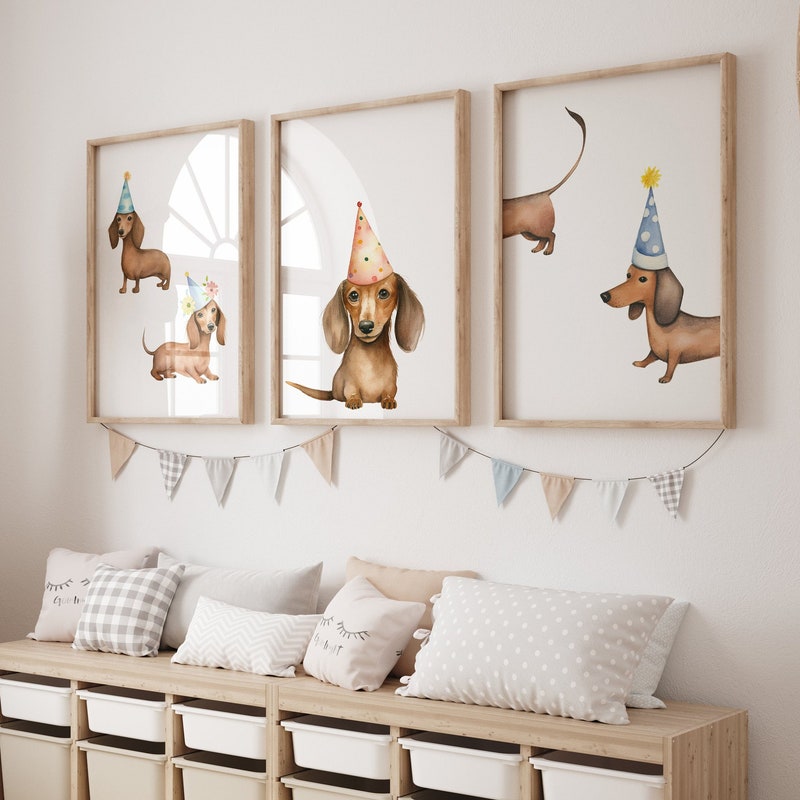 Dachshund Wall Art Etsy Dachshund Wall Art Etsy