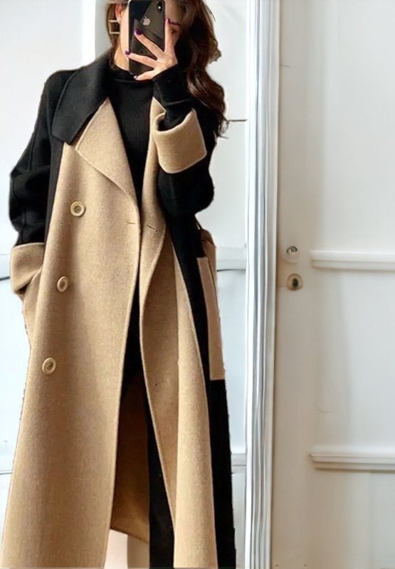 Fashion Women Korean Wool Coat Ladies Designer Long Blazer Winter Outwear  Windbreaker Female Casual Womens Coat Woolen Overcoat From 31,91 €