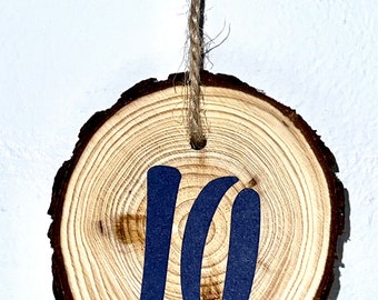 Rustic Wedding Table Numbers Round Wood Slices