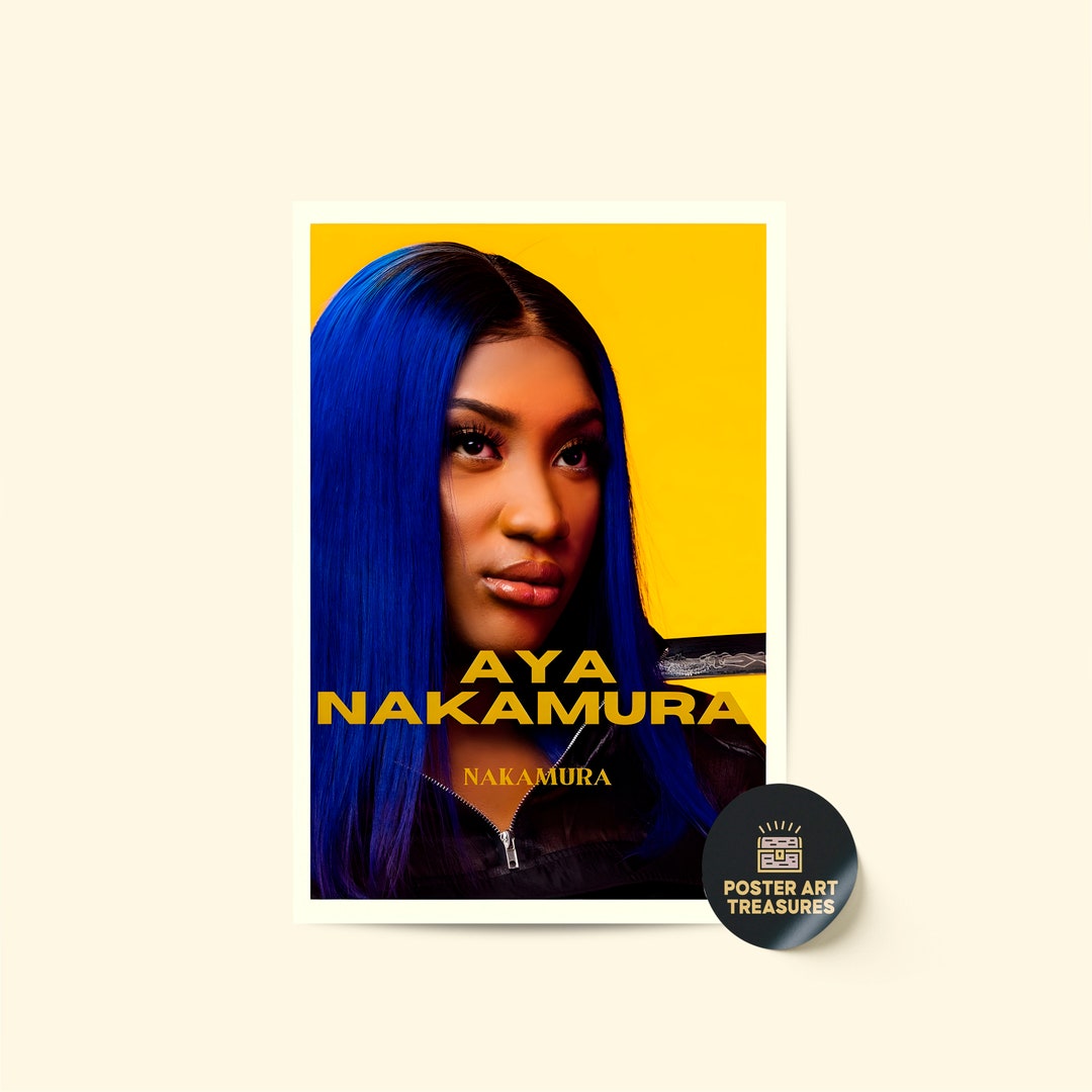 Aya Nakamura Nakamura Poster / Room Decor / Music Decor / - Etsy