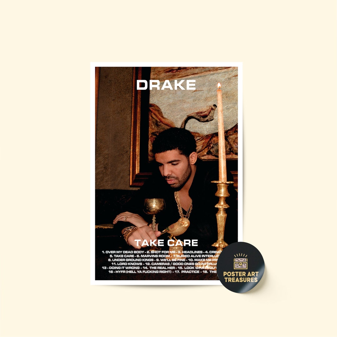 Drake Take Care Album Poster Room Decor Music Decor Etsy drake-take-care-album-poster-room-decor-music-decor-etsy