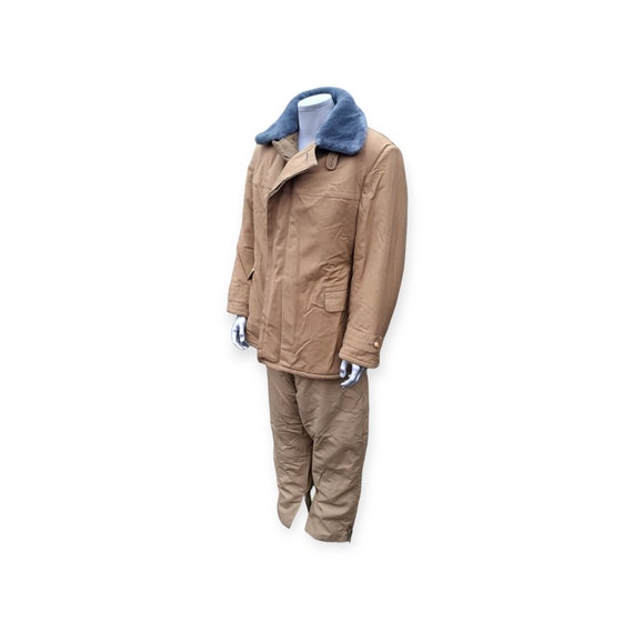 Buy Vintage Rare Winter Uniform Padded Jacket and Trousers USSR