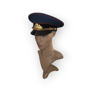 Original military ceremonial officer cap USSR Army
