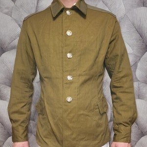 Soldier&#39;s military jacket made cotton fabric for USSR Army
