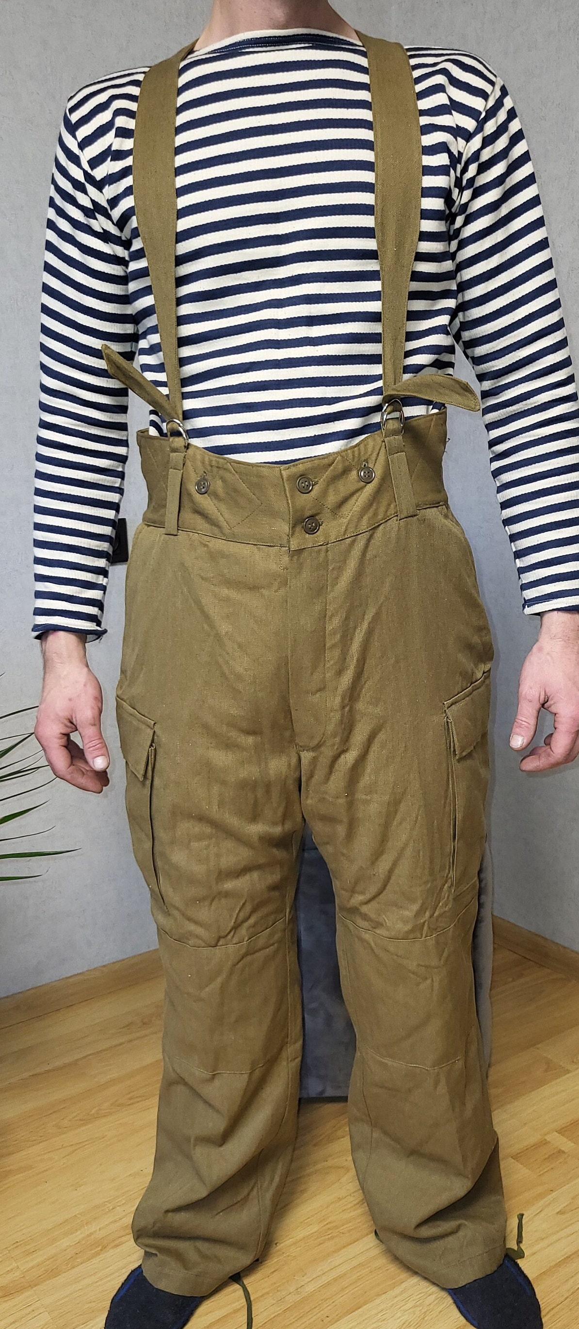Military winter pants Afghan with removable liner for USSR Army