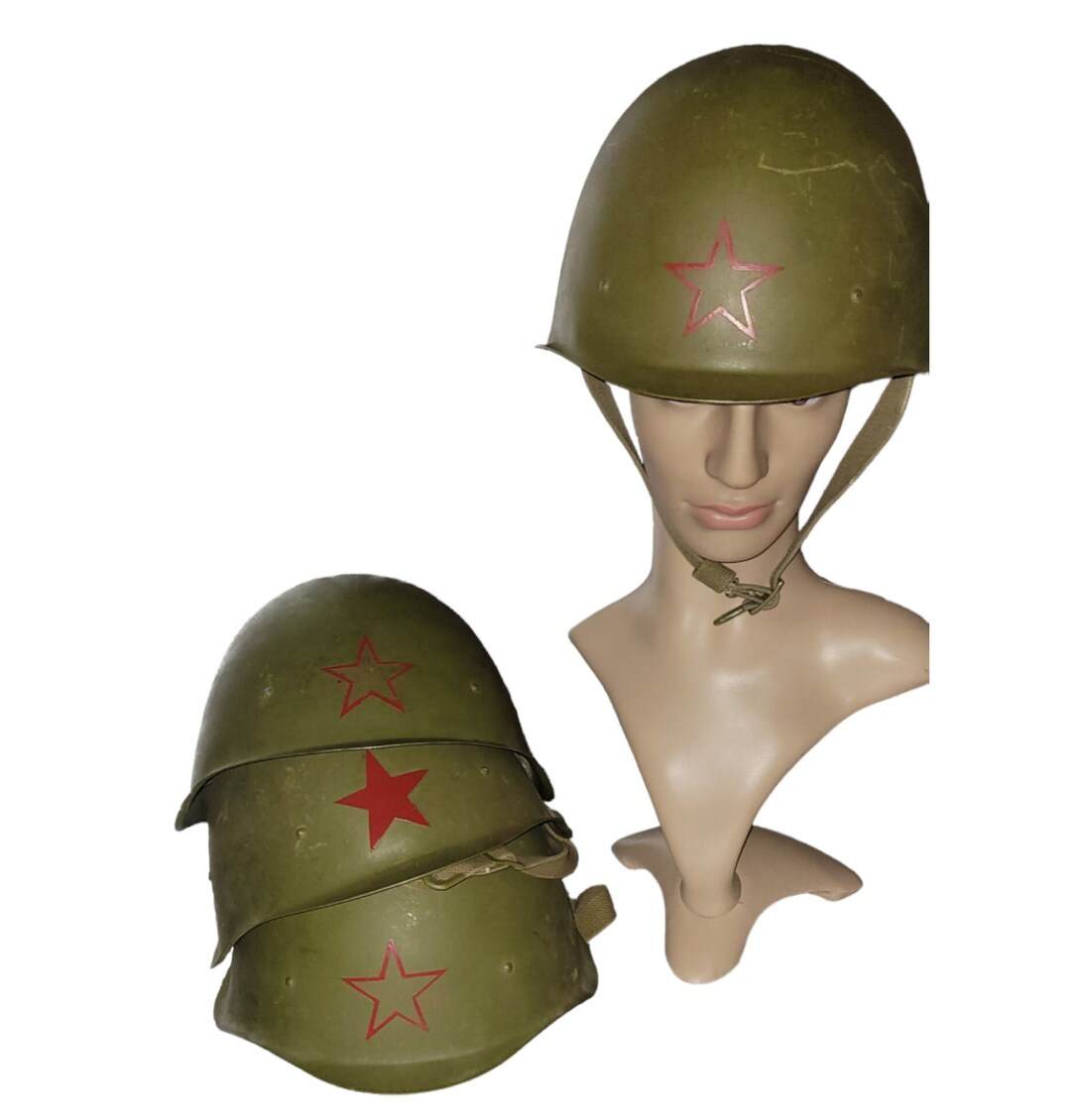 WW2 ヴィンテージ 赤軍 スチールヘルメット SSH 40 - Etsy 日本