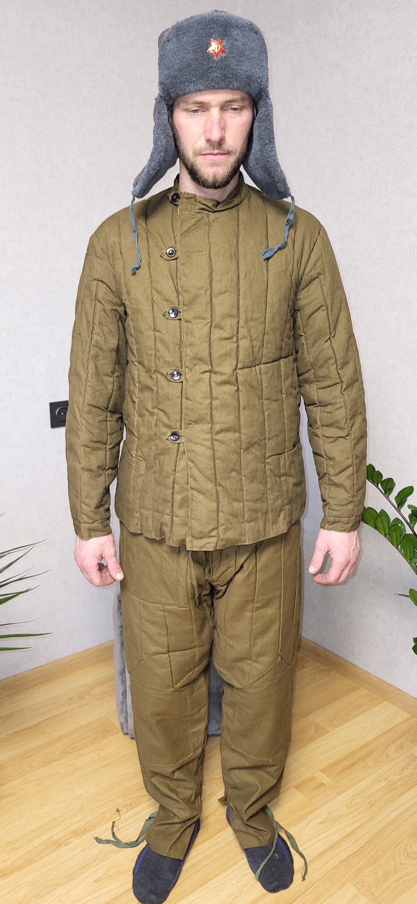 Soviet Padded Jacket - Etsy UK