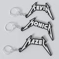 Custom Metal Band Keychain - Physical 3D Print - Unofficial License product logo
