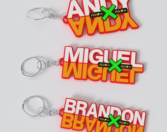 Anime Custom Keychain - Physical 3D Print