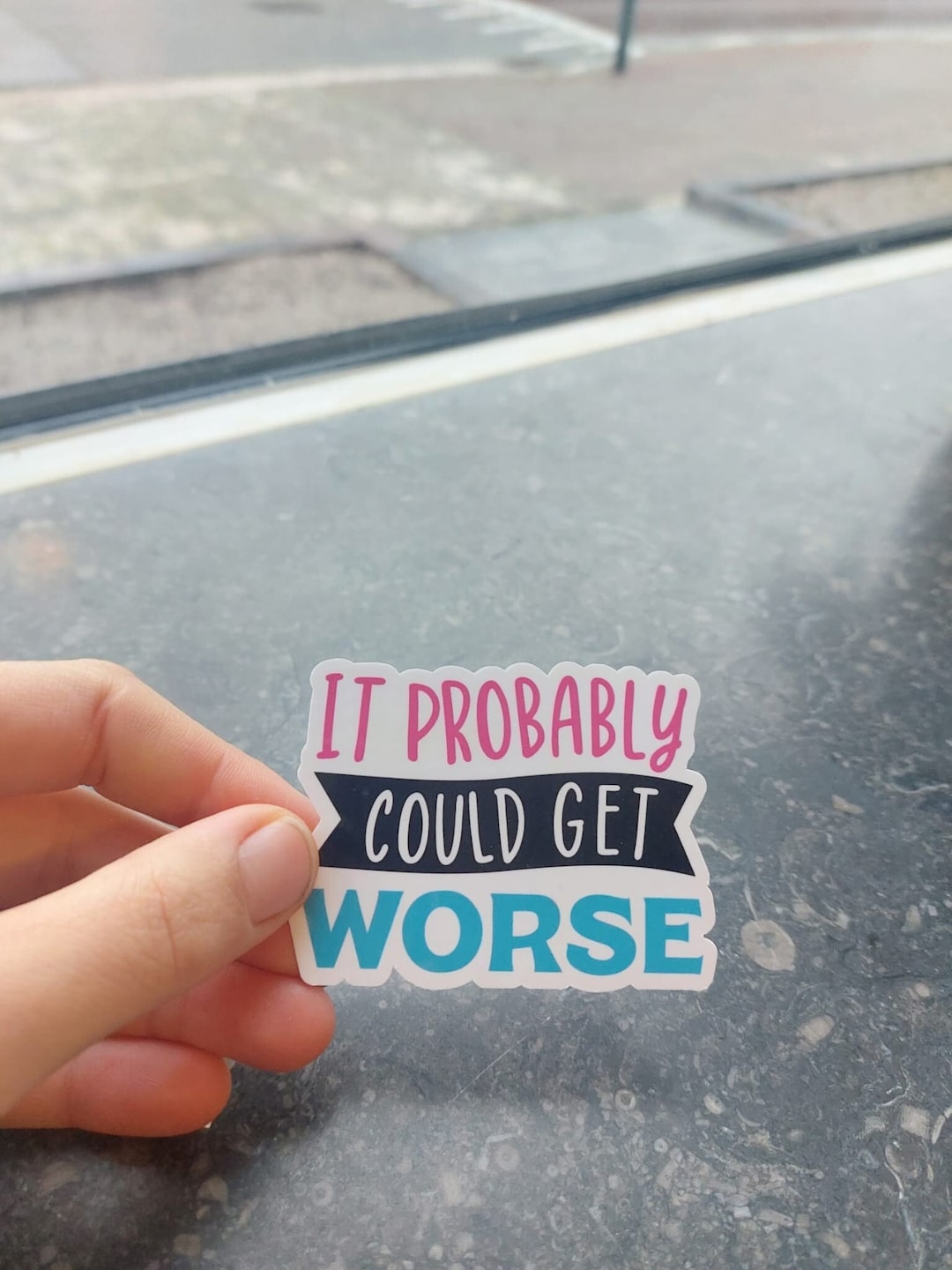 Funny Sticker Vinyl Waterproof Laptop Sticker for Water Bottle ...