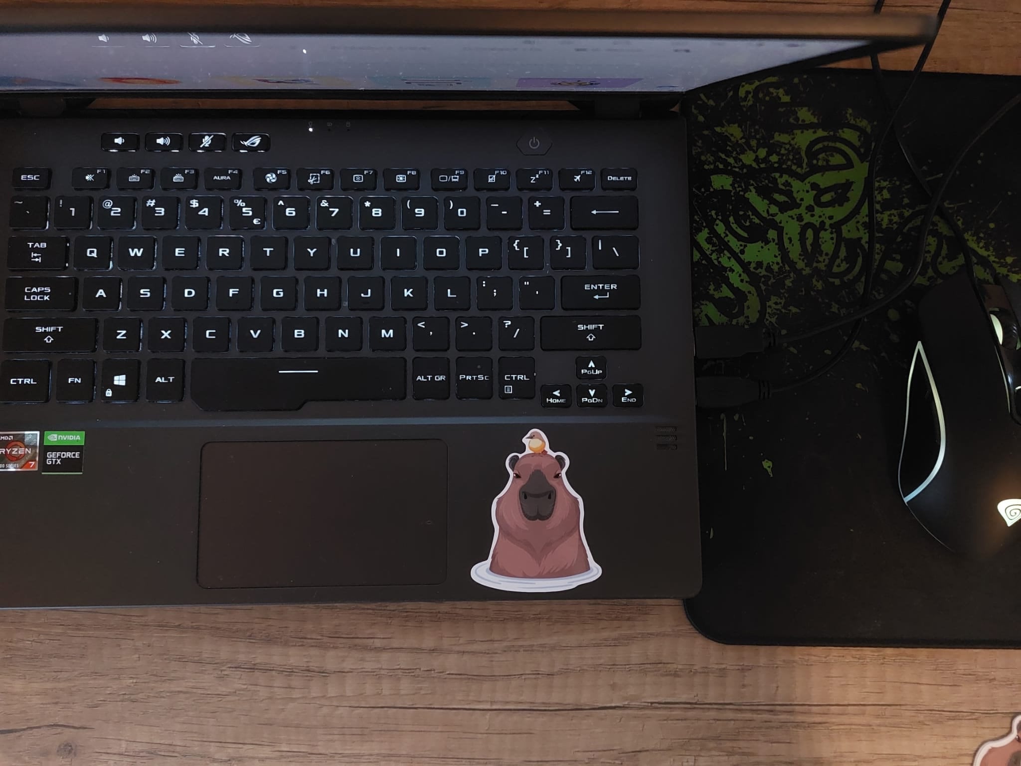 Capybara Sticker Vinyl Laptop Sticker Water Bottle Waterproof Sticker ...