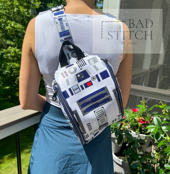 Droid Bag | Crossbody Sling Bag for Him | Anti-theft Crossbody Bag | Space Wars Man Bag | Dad Travel Bag | Handmade Parks Bag - Etsy Droid Bag | Crossbody Sling Bag for Him | Anti-theft Crossbody Bag | Space Wars Man Bag | Dad Travel Bag | Handmade Parks Bag - Etsy