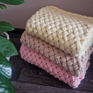 Cozy Soft Knitted Blanket, Hypoallergenic Comfort for Little Ones and Grown-Ups, The Ultimate Gift of Softness
