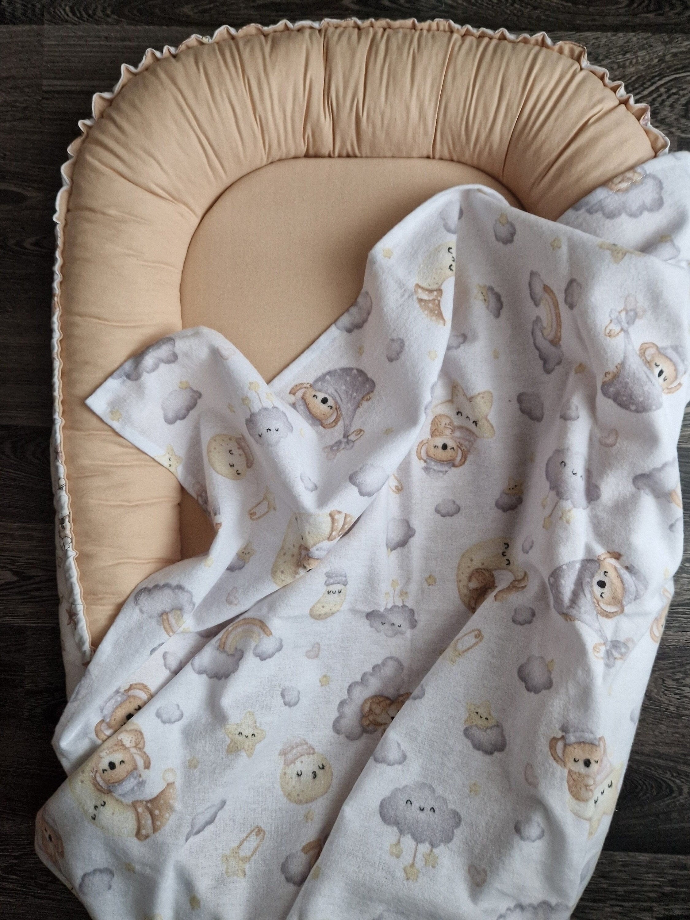 Thin Flannel Baby Blanket – 100% Cotton, 75×95 cm, Vibrant Colors