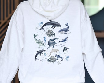 Ocean Life Sweatshirt: Marine Biology Gift