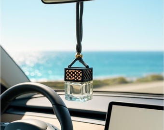 Hanging Car Diffuser: Essential Oil Aromatherapy, Refillable