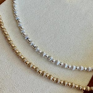 Poppy Beaded 14k Gold Fill and Sterling Silver Glow Up for Permanent Jewelry, Permanent Jewelry Supplies, Permanent Jewelry Connector