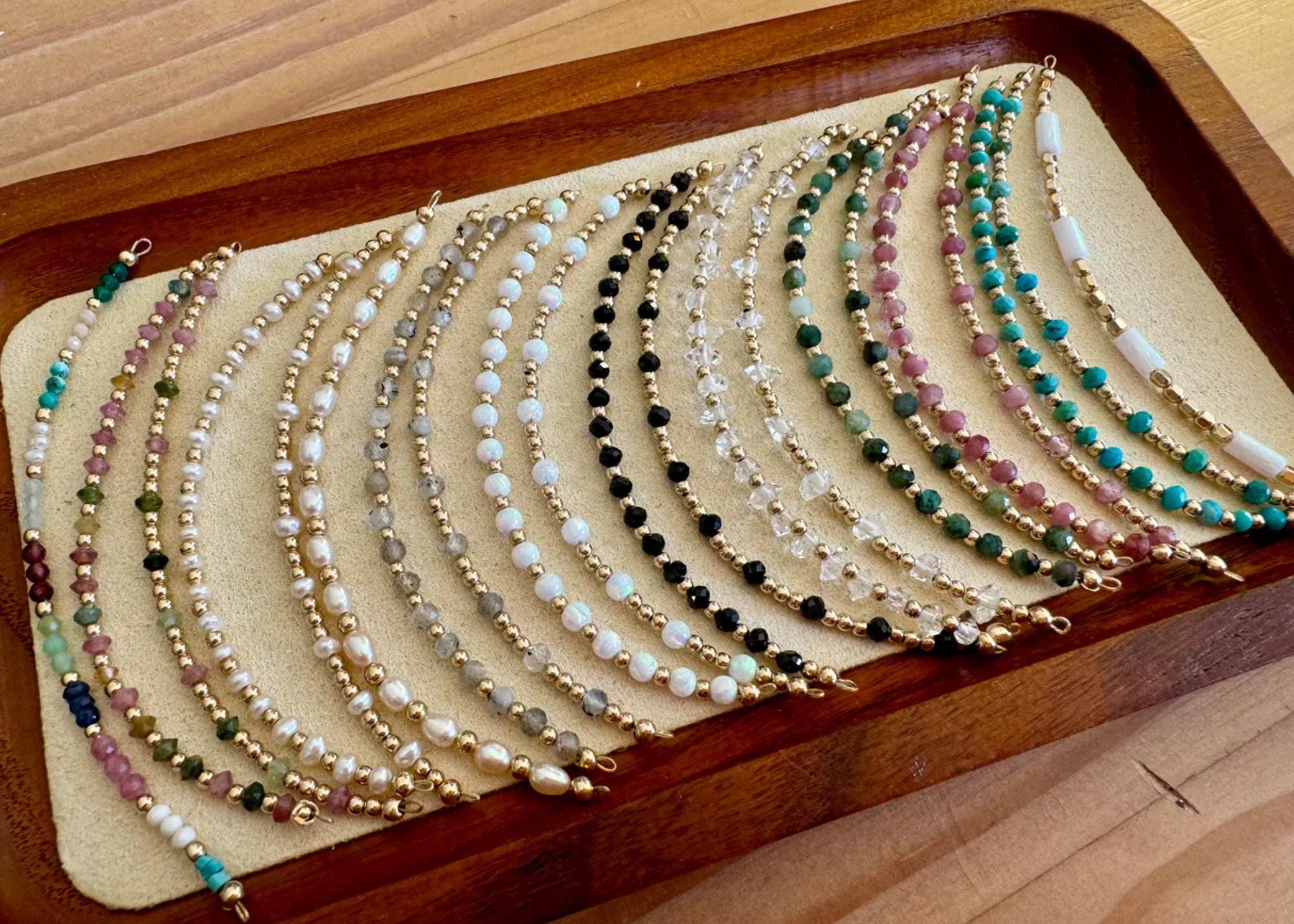 RSSC ■ WESTERN BEADS BRACELET Western Collection Beaded Bracelets, Mix and Match Stretch