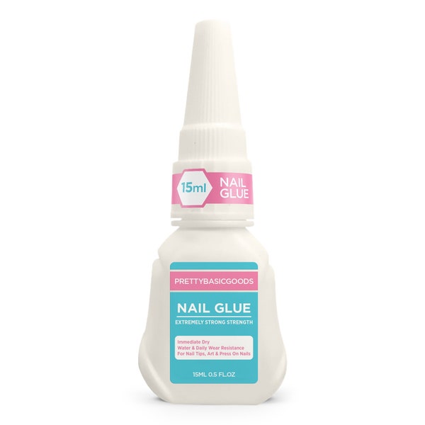 Glue on Acrylic Nails Etsy