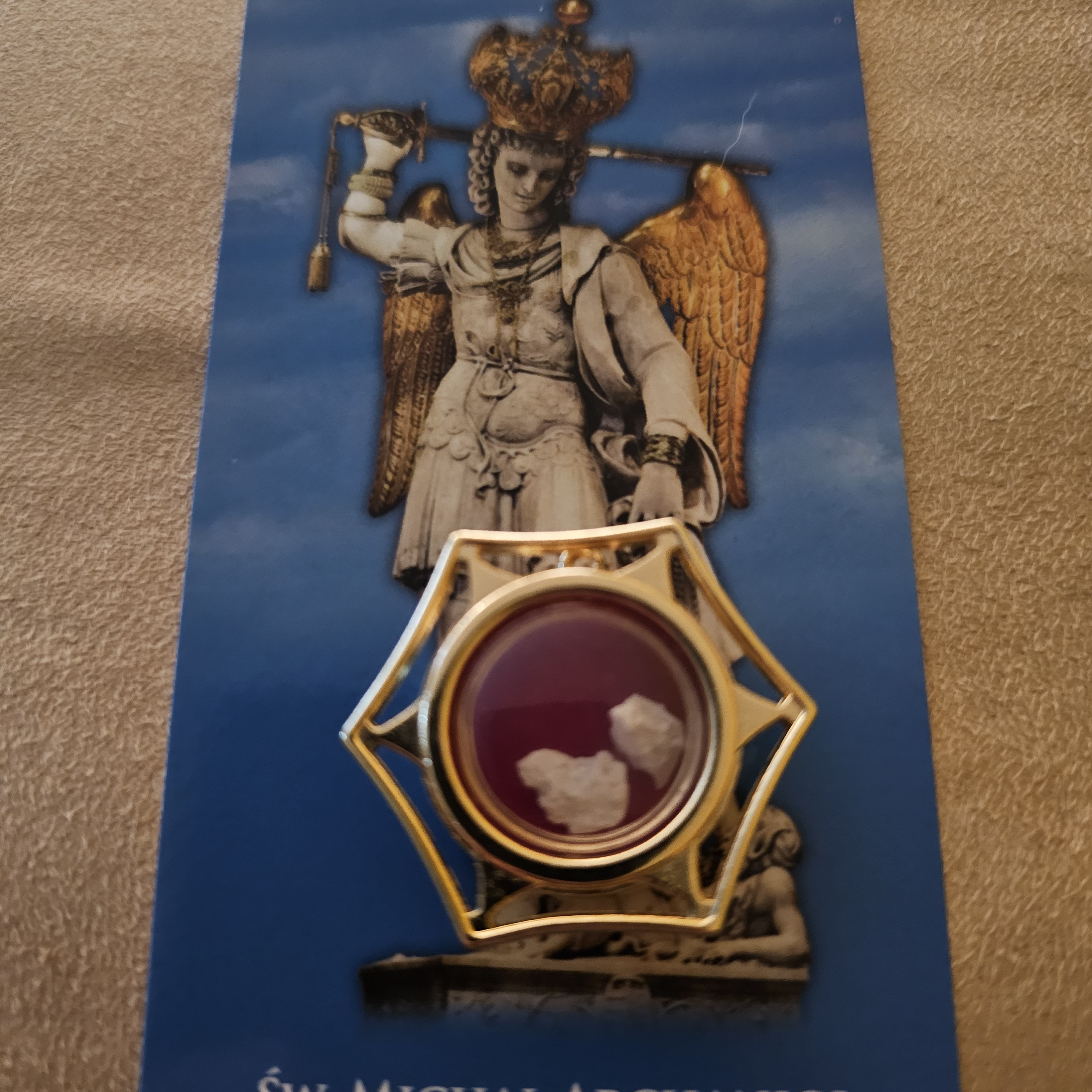 Pendentif reliquaire avec l'Agnus Dei. Français ou allemand